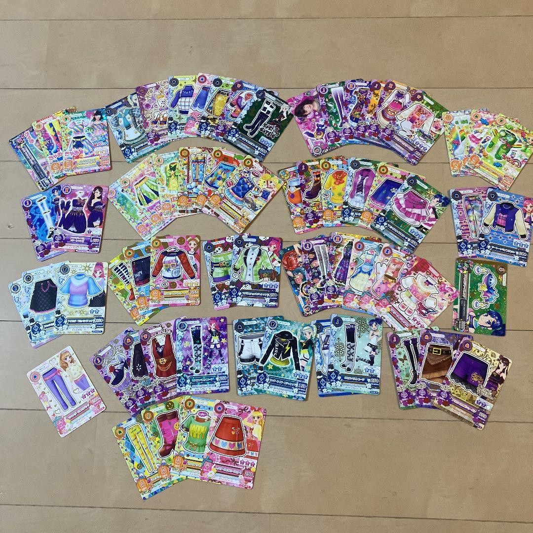 Aikatsu Trading Cards Lot Collectible Anime Game Cards Slight Wear Authentic