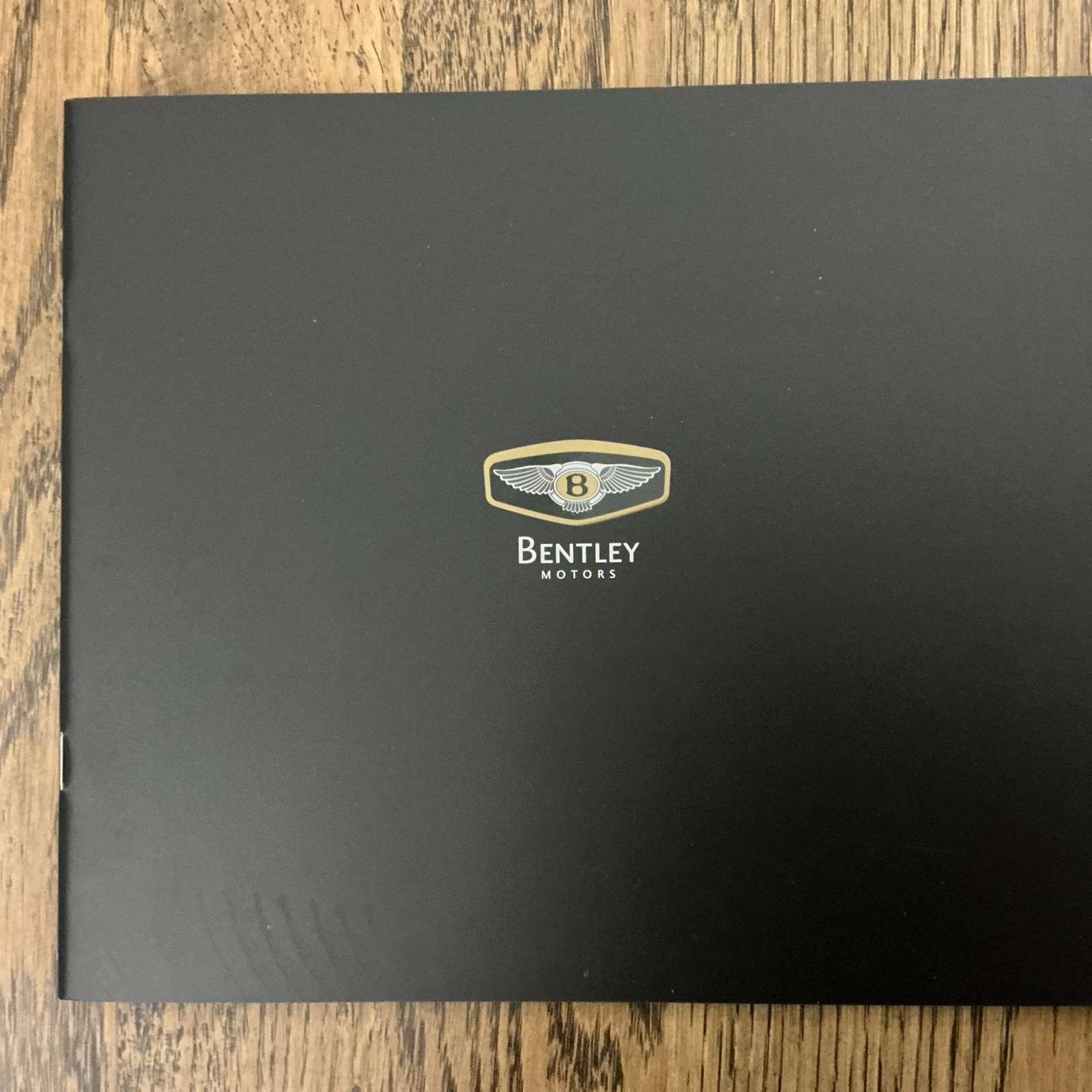 2001 BENTLEY CONTINENTAL T PERSONAL COMMISSION OFFICIAL RARE BROCHURE