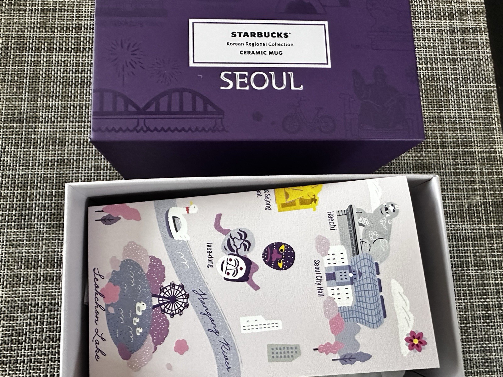 NEW  ‘Seoul’ Starbucks Korean Regional Collection - 355 ml Ceramic Mug