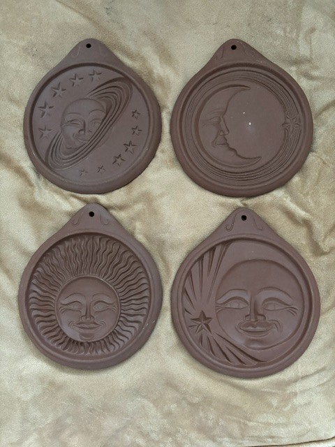 Hartstone Cookie Mold Set - Moon, Sun, Stars - Never Used Hartstone Cookie Mold Set - Moon, Sun, Stars - Never Used
