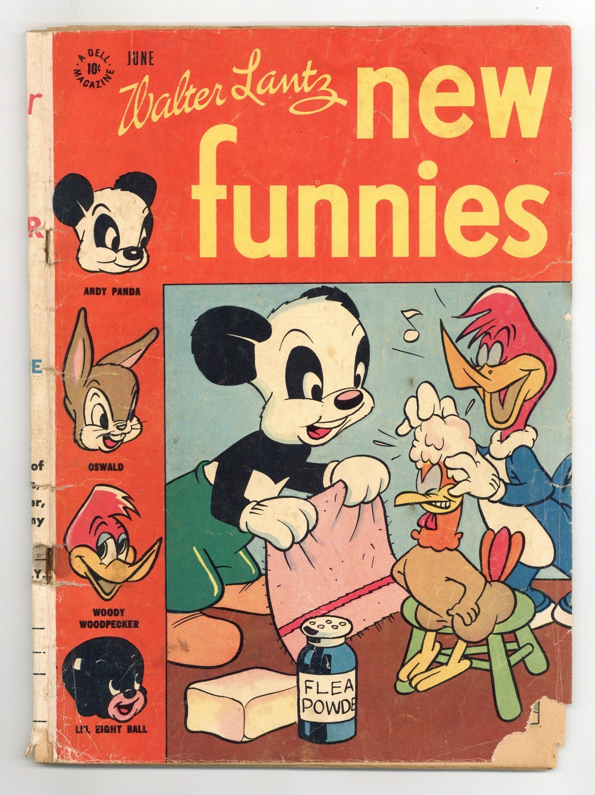 New Funnies #112 GD- 1.8 1946
