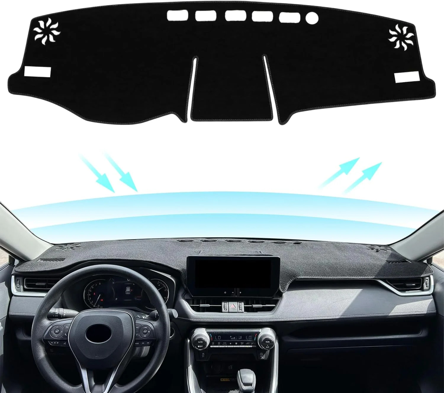 for Toyota Rav4 Accessories 2025 2024 2023 2022 2021 2020 2019 Dash Cover