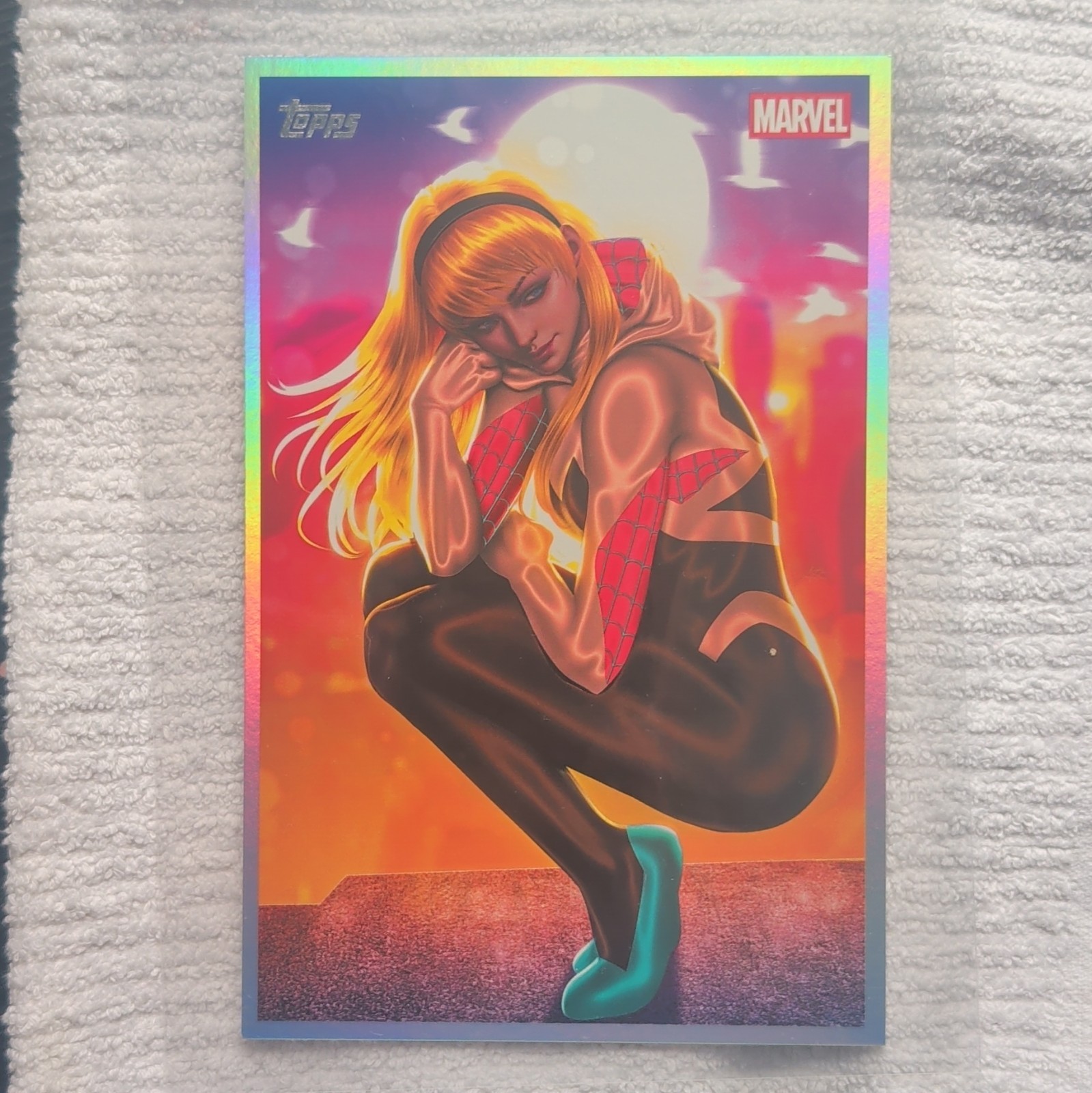 2026 Topps Marvel Vault Box Topper Originals GHOST-SPIDER Art Card With BOX 2026 Topps Marvel Vault Box Topper Originals GHOST-SPIDER Art Card With BOX