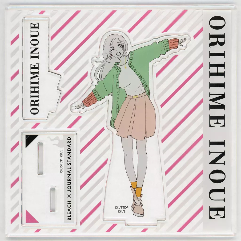 BLEACH Orihime Inoue Acrylic Stand Panel Journal Standard 14cm Age 14+