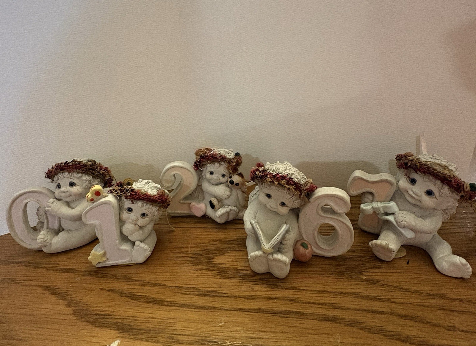 Dreamsicles Mixed Lot 5 Angel Figurines, Without Packaging