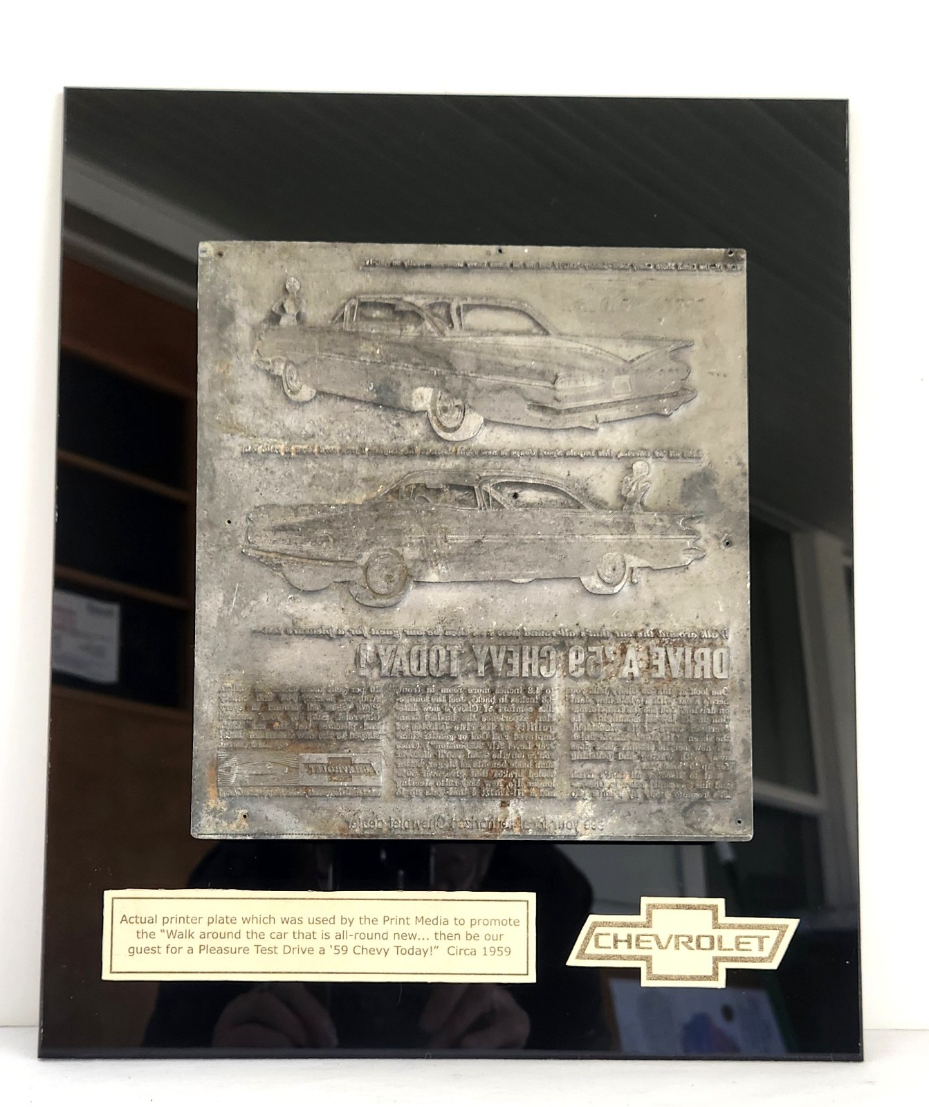1959 Chevrolet Impala Advertising Printing Plate 1959 Chevrolet Impala Advertising Printing Plate
