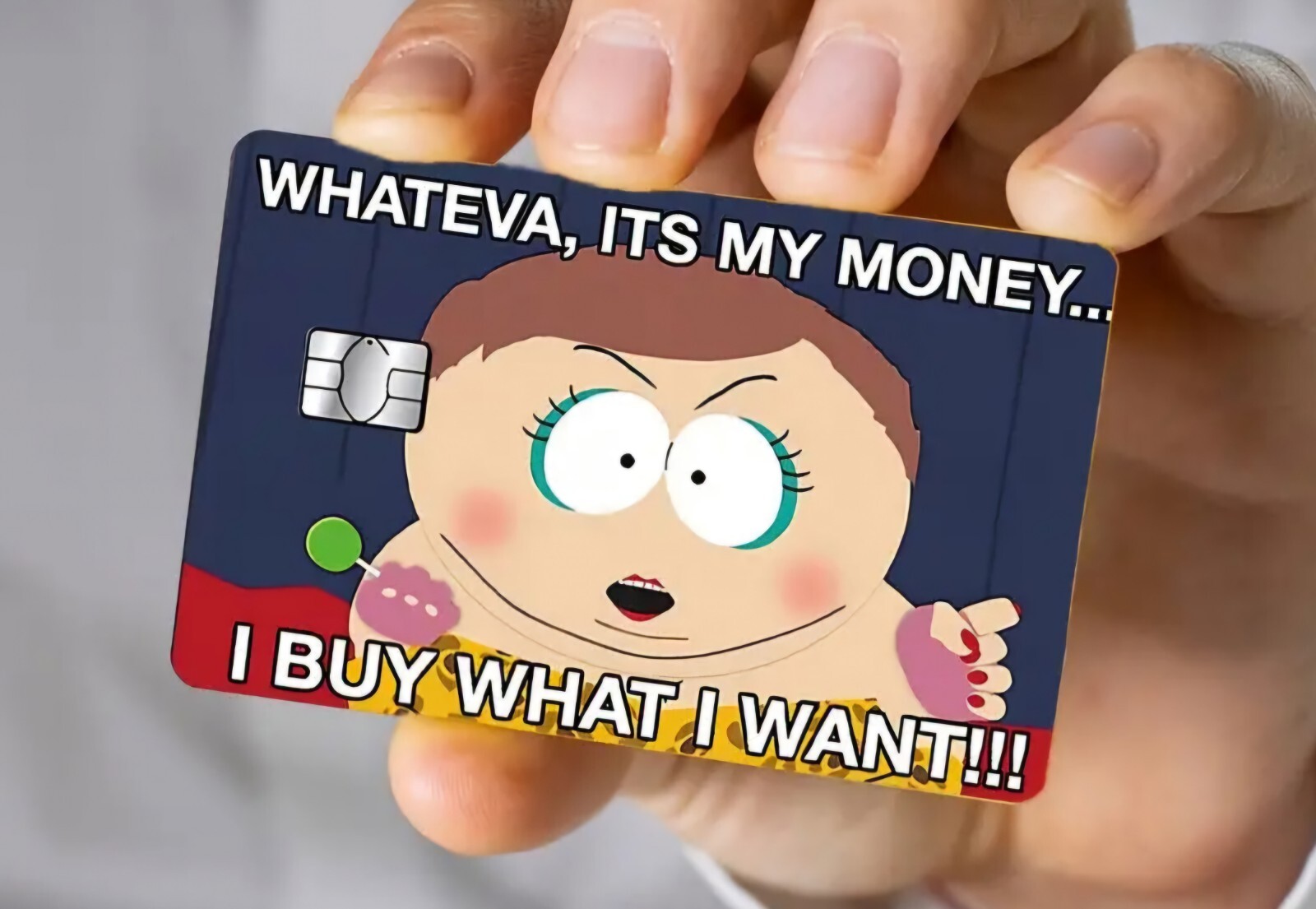 I Buy What I Want Credit Funny Debit Card Cover Skin Sticker I Buy What I Want Credit Funny Debit Card Cover Skin Sticker