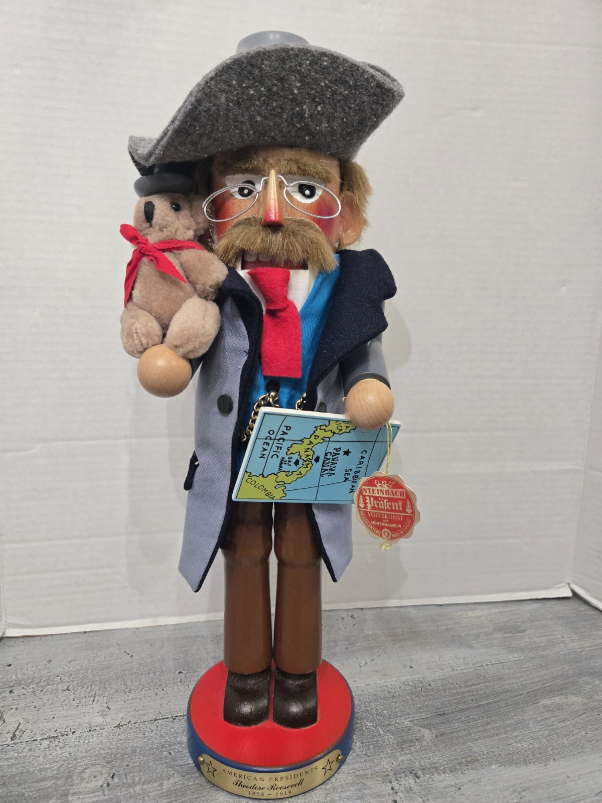 Steinbach American Presidents Theodore Teddy Roosevelt  Nutcracker Limited Ed