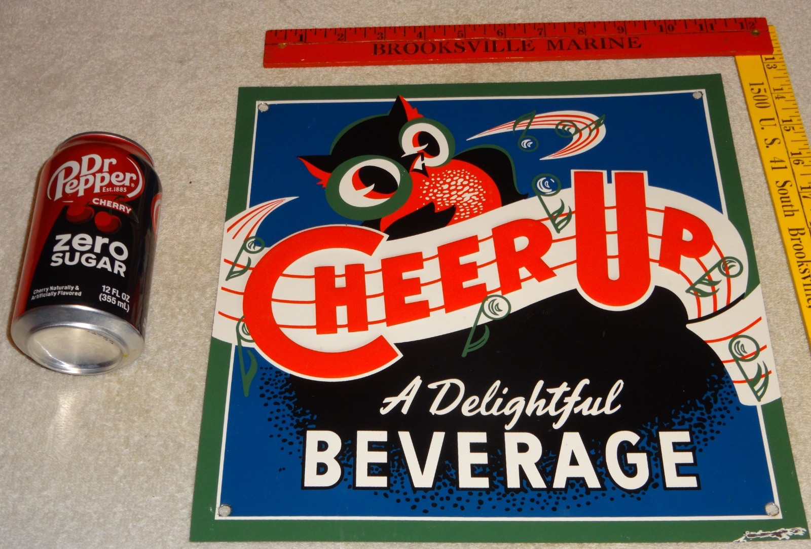 VINTAGE ANTIQUE CHEER UP 🦉 OWL DELIGHTFUL BEVERAGE 14\ VINTAGE ANTIQUE CHEER UP 🦉 OWL DELIGHTFUL BEVERAGE 14\