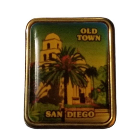 Old Town San Diego Scenic Travel Souvenir Pin