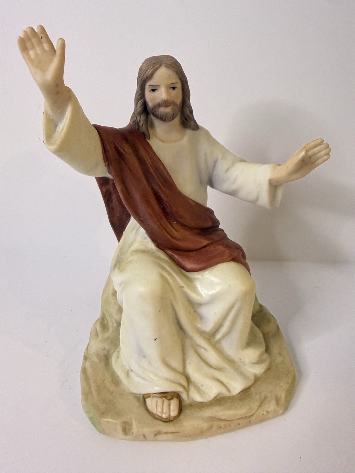  1996 Home Interiors Jesus Sermon on the Mount Figurine #1420