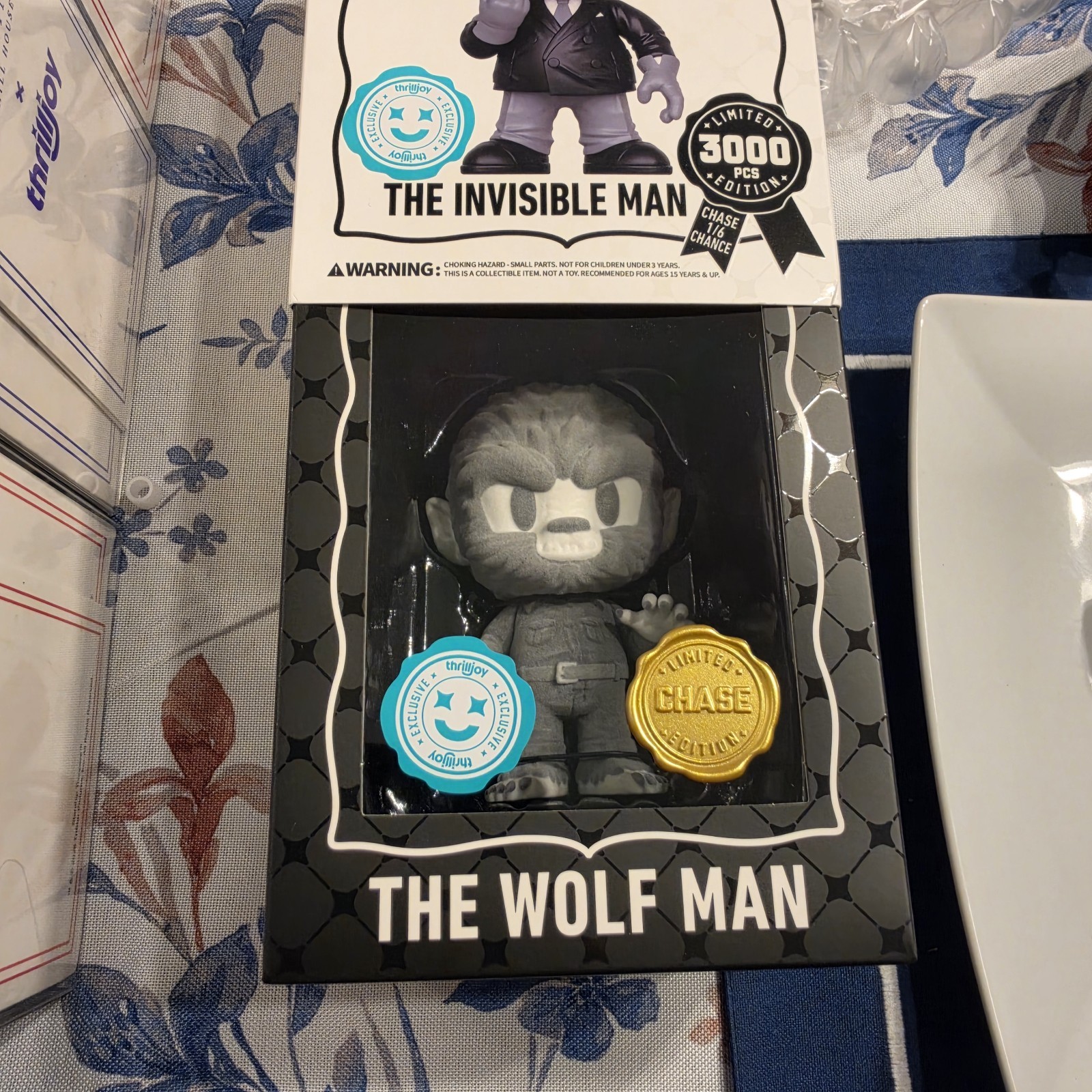 PIX Universal Monsters The Wolf Man Vinyl Figure Chase Thrilljoy Exclusive PIX Universal Monsters The Wolf Man Vinyl Figure Chase Thrilljoy Exclusive