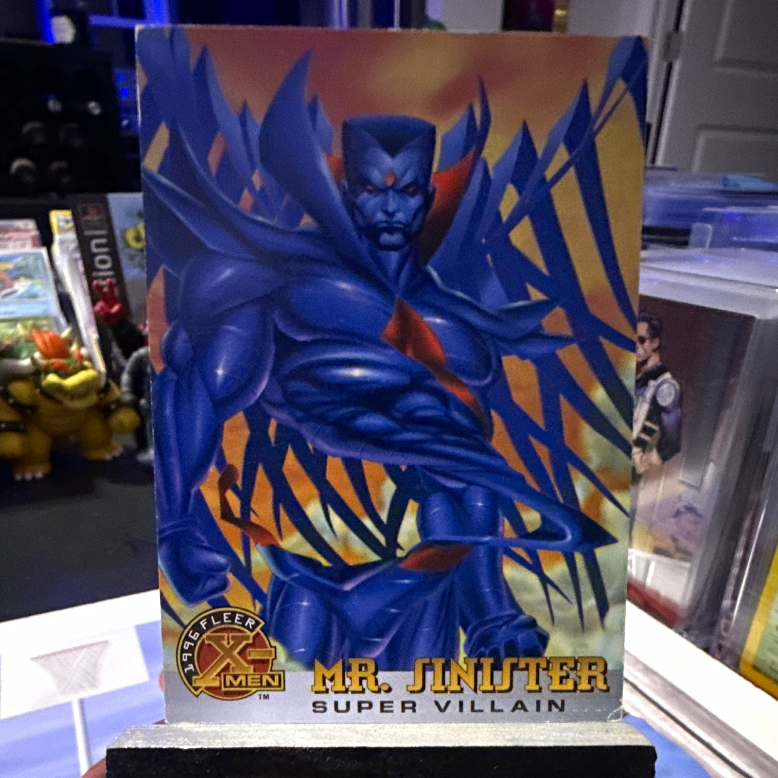 1996 Fleer Marvel X-Men #71 Mr. Sinister (Adam Kubert) Trading Card 1996 Fleer Marvel X-Men #71 Mr. Sinister (Adam Kubert) Trading Card