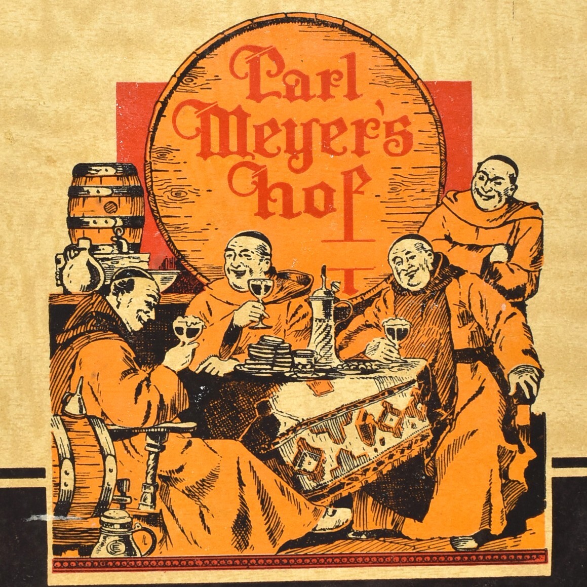 1950s Carl Meyer\'s Hop Restaurant Menu 45 Court Street Buffalo Erie Co New York