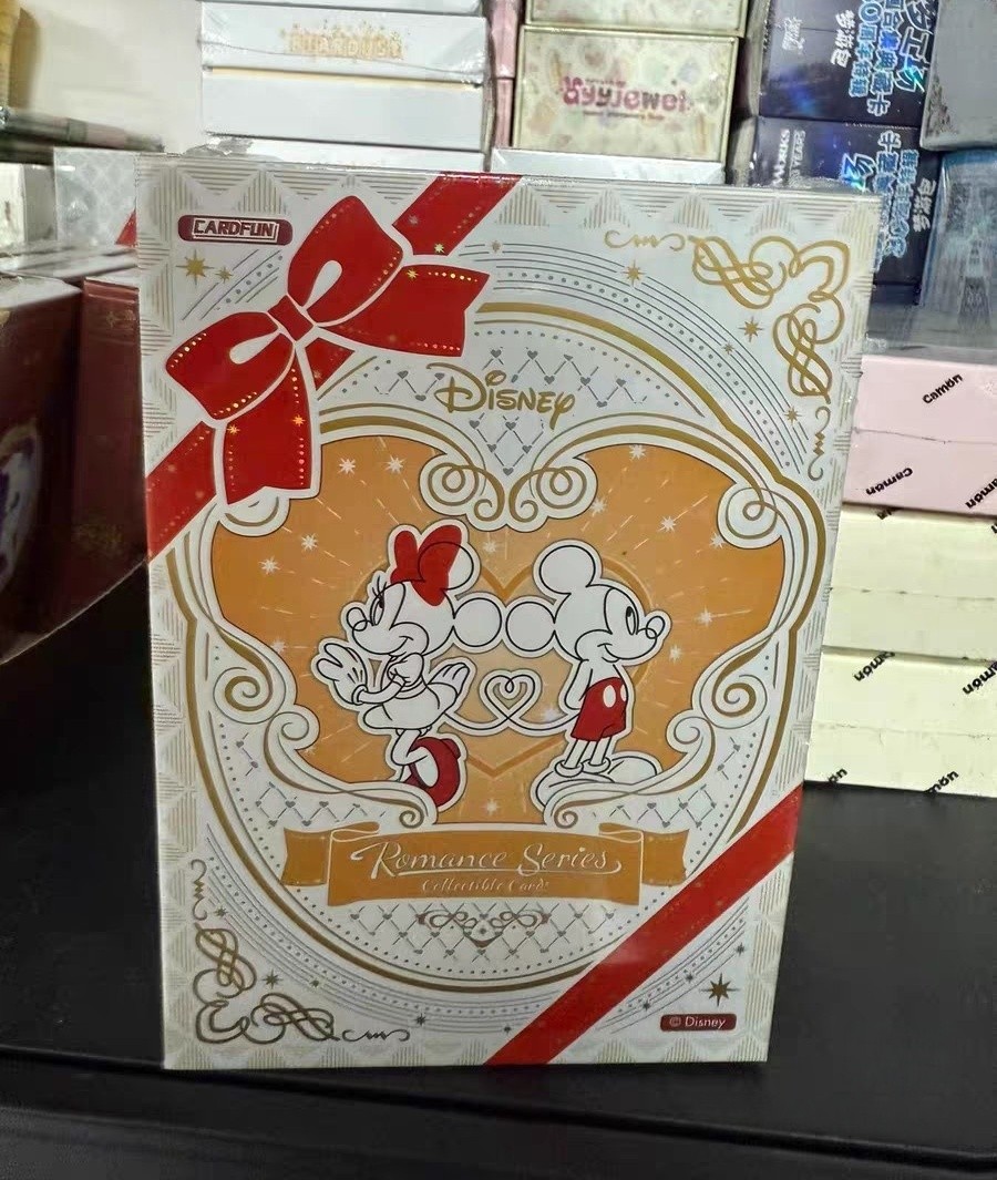 Disney Card Fun 2025 Fluttering Heart Collection Trading Cards Sealed Box