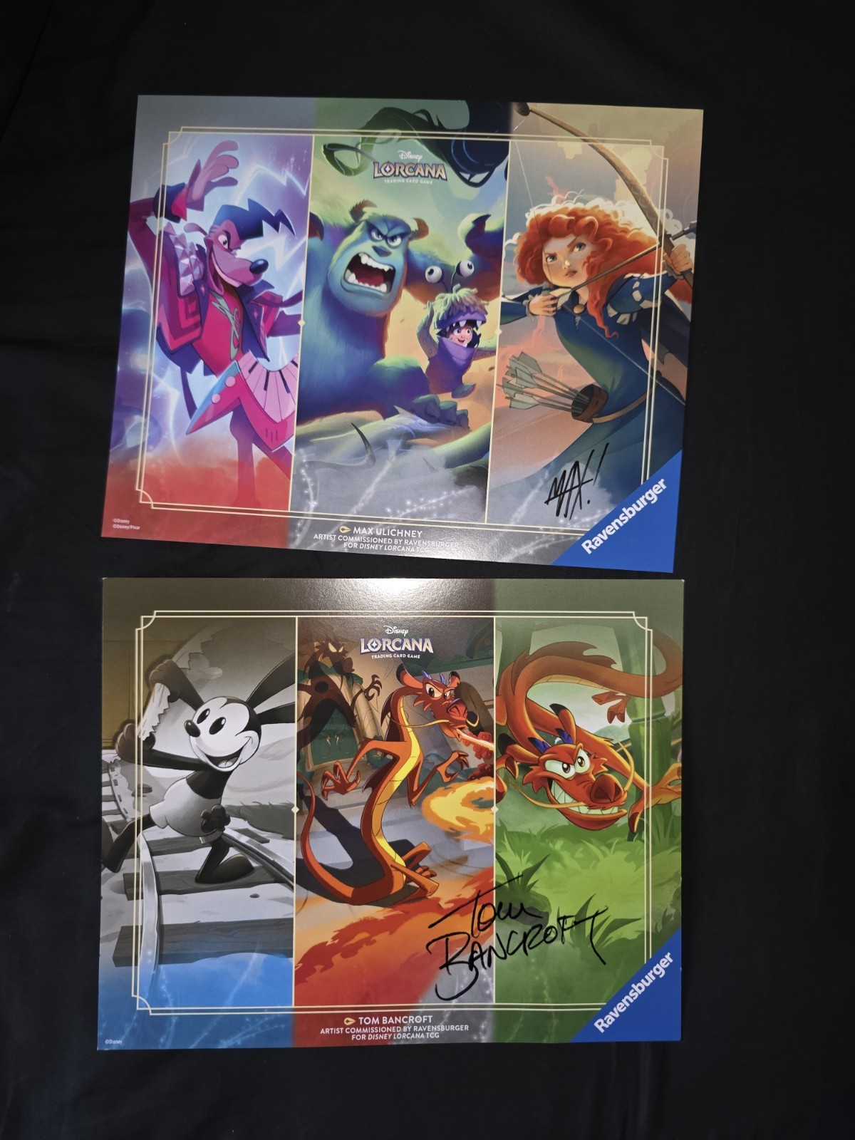 D23 Lorcana Prints signed by artists Tom Bancroft Max Ulichney D23 Expo 2026 D23 Lorcana Prints signed by artists Tom Bancroft Max Ulichney D23 Expo 2026