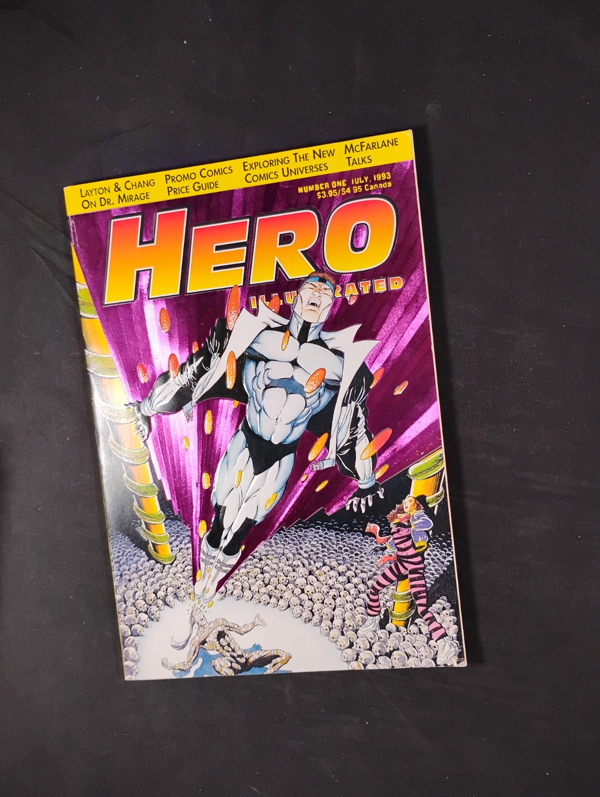 Hero Illustrated Magazine - Issue 1 - open