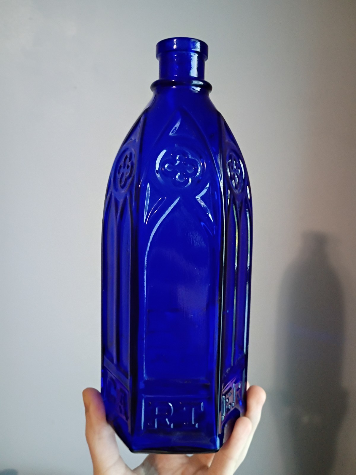 Damaged - LARGEST SIZE DEEP VIOLET BLUE 9 7/8\