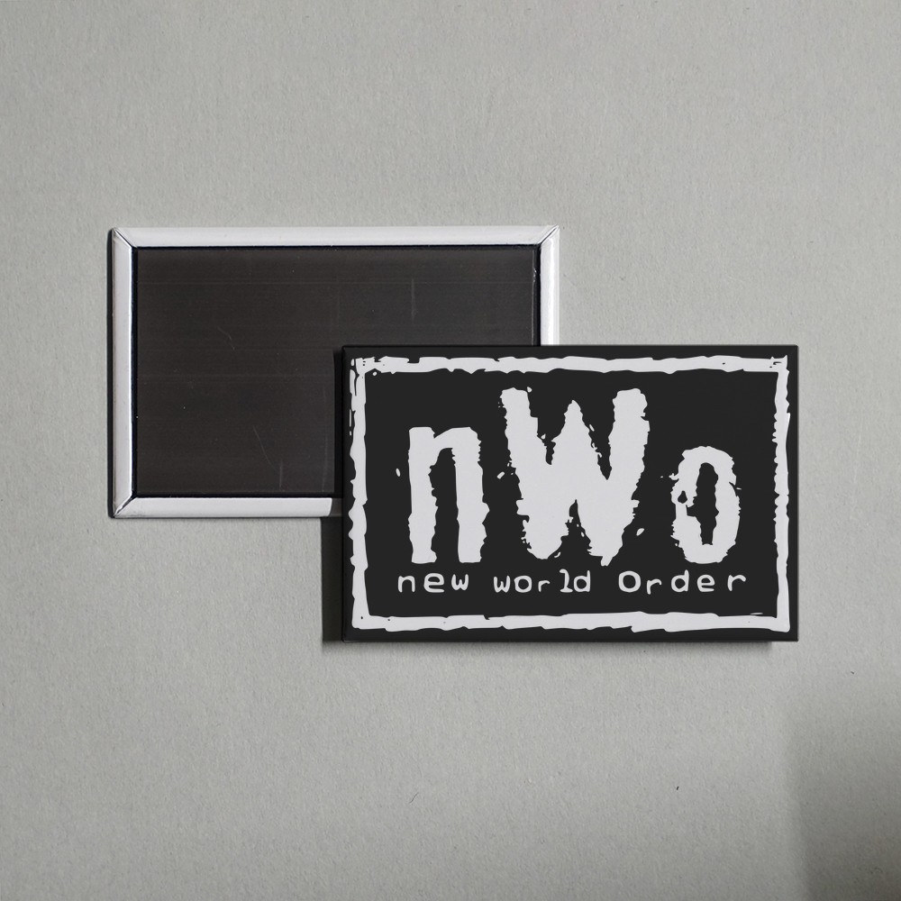 NWO New World Order WWE Mini TV Show Poster Fridge Locker Magnet NWO New World Order WWE Mini TV Show Poster Fridge Locker Magnet