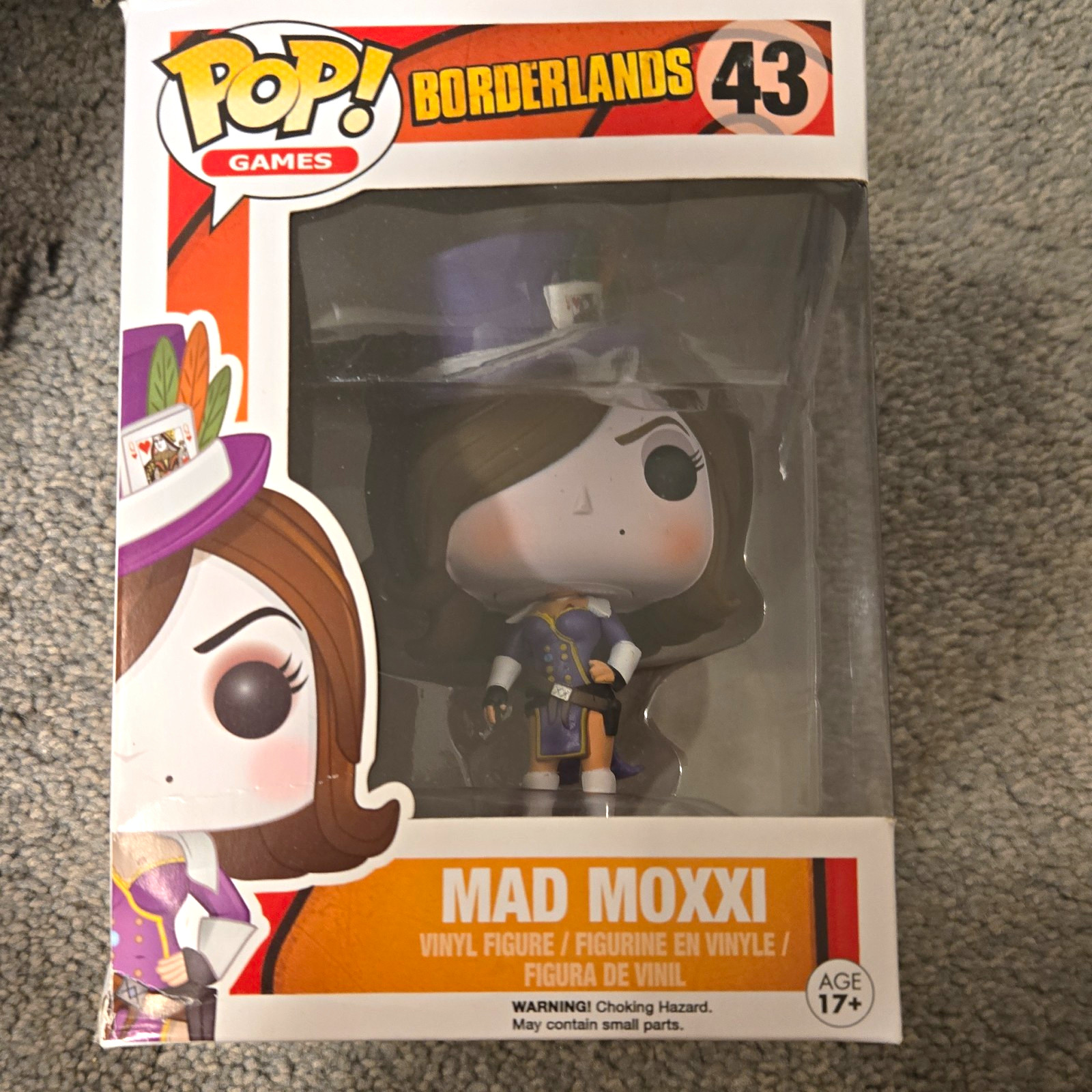 Funko Pop Games Borderlands Mad Moxxi #43 Bobblehead Figure (DAMAGED BOX) Funko Pop Games Borderlands Mad Moxxi #43 Bobblehead Figure (DAMAGED BOX)