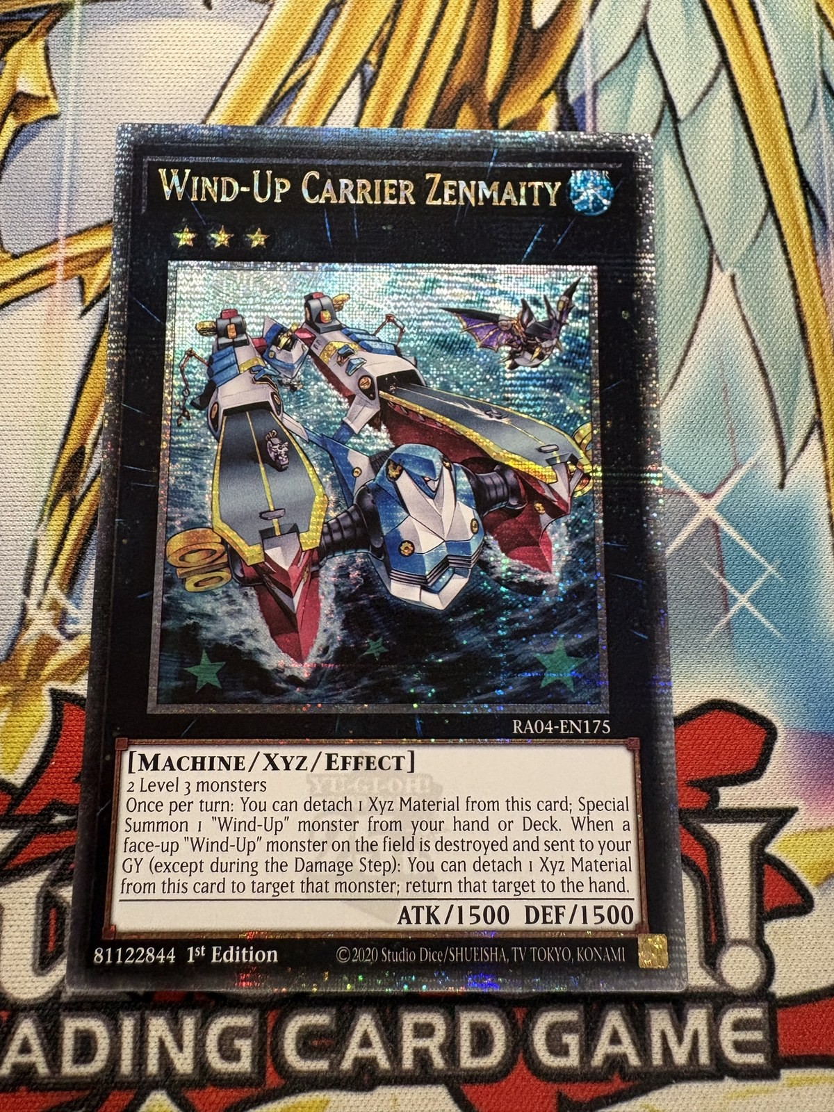 Yugioh Wind-Up Carrier Zenmaity QCSR - RA04-EN175 - English