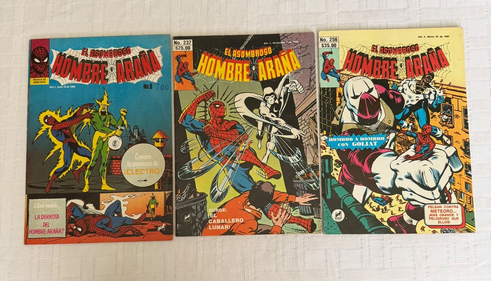 HOMBRE ARANA MEXICAN SPANISH COMICS