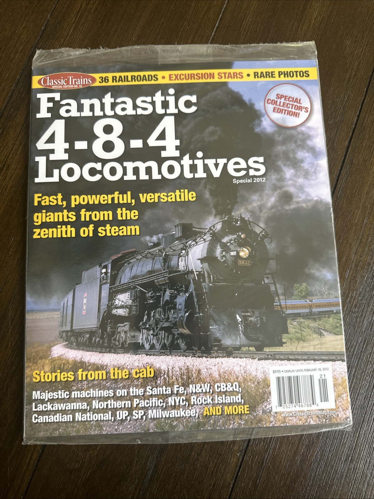 Classic Trains Special Edition #10 Fantastic 4-8-4 Locomotives