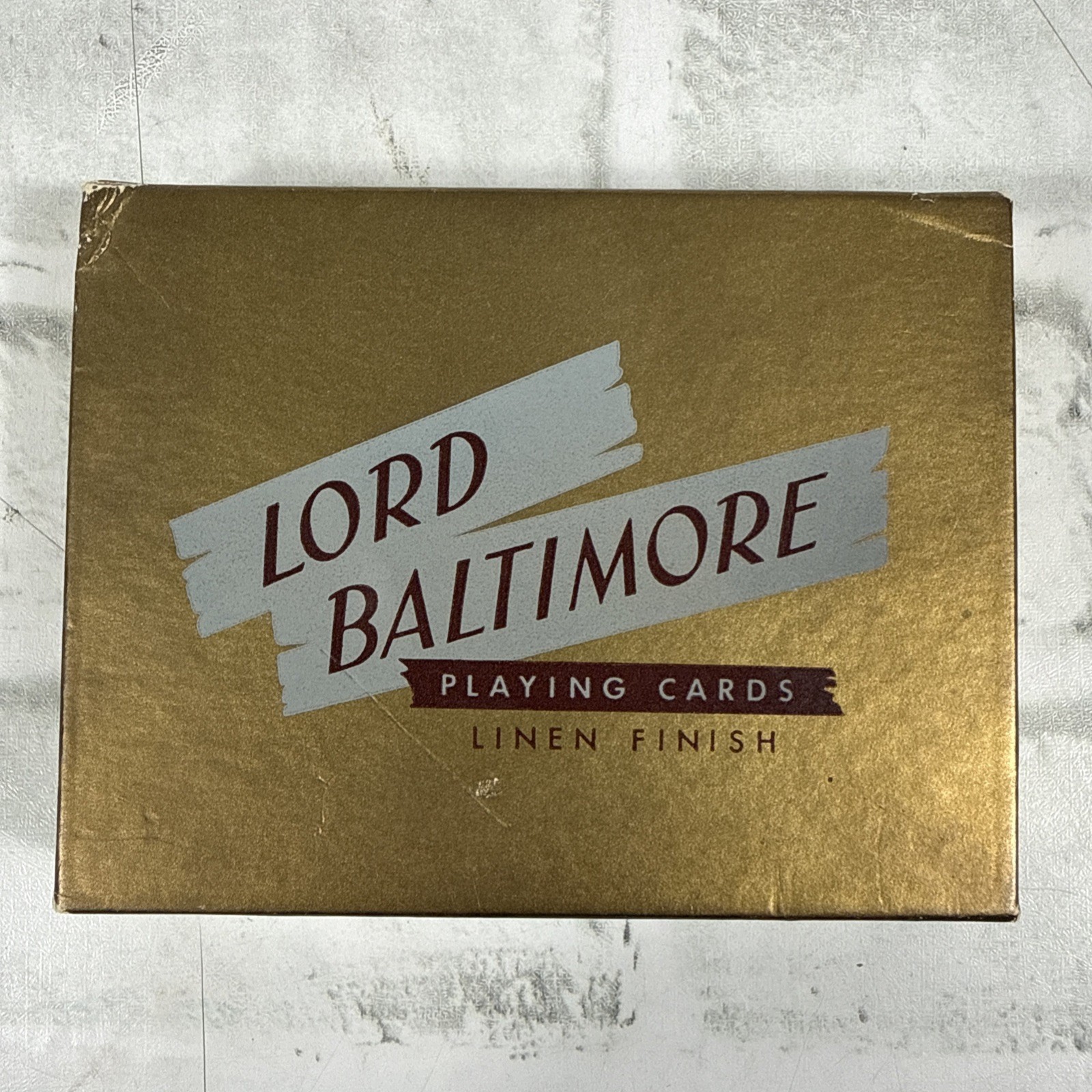 Lord Baltimore Purse Double Deck Linen Finish Playing Cards Rexall Store Vintage Lord Baltimore Purse Double Deck Linen Finish Playing Cards Rexall Store Vintage