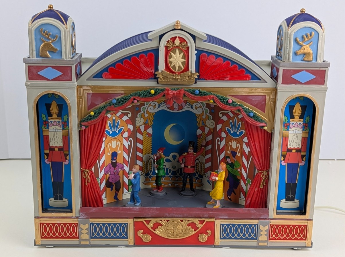 Lemax Nutcracker Suite Animated Music Box Musical Theater Christmas Village Test Lemax Nutcracker Suite Animated Music Box Musical Theater Christmas Village Test