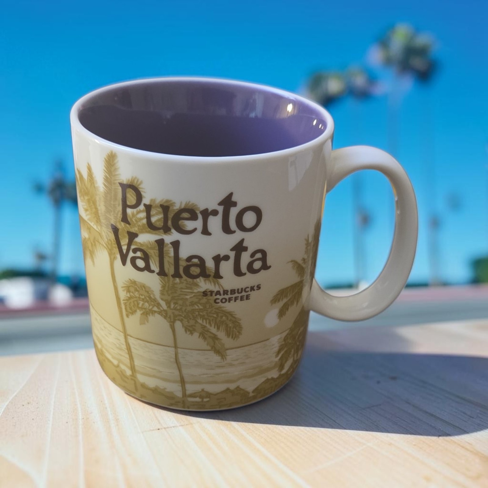 Starbucks Puerto Vallarta Mug Global Icon Series 16oz NWT + Starbucks Puerto Vallarta Mug Global Icon Series 16oz NWT +