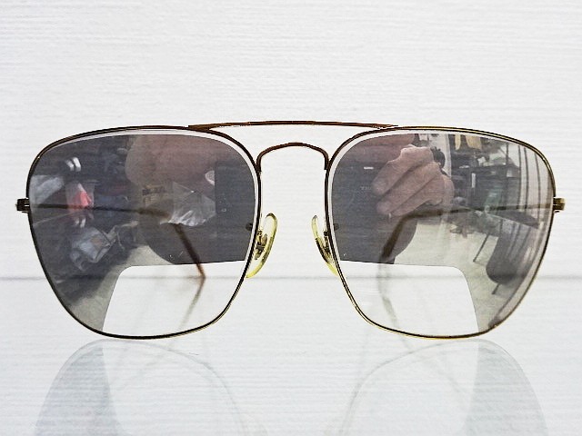 Rare 70s B&L Ray-Ban PILOT Pilot Mirror Caravan Bausch & Lomb RAYBAN Helicopter
