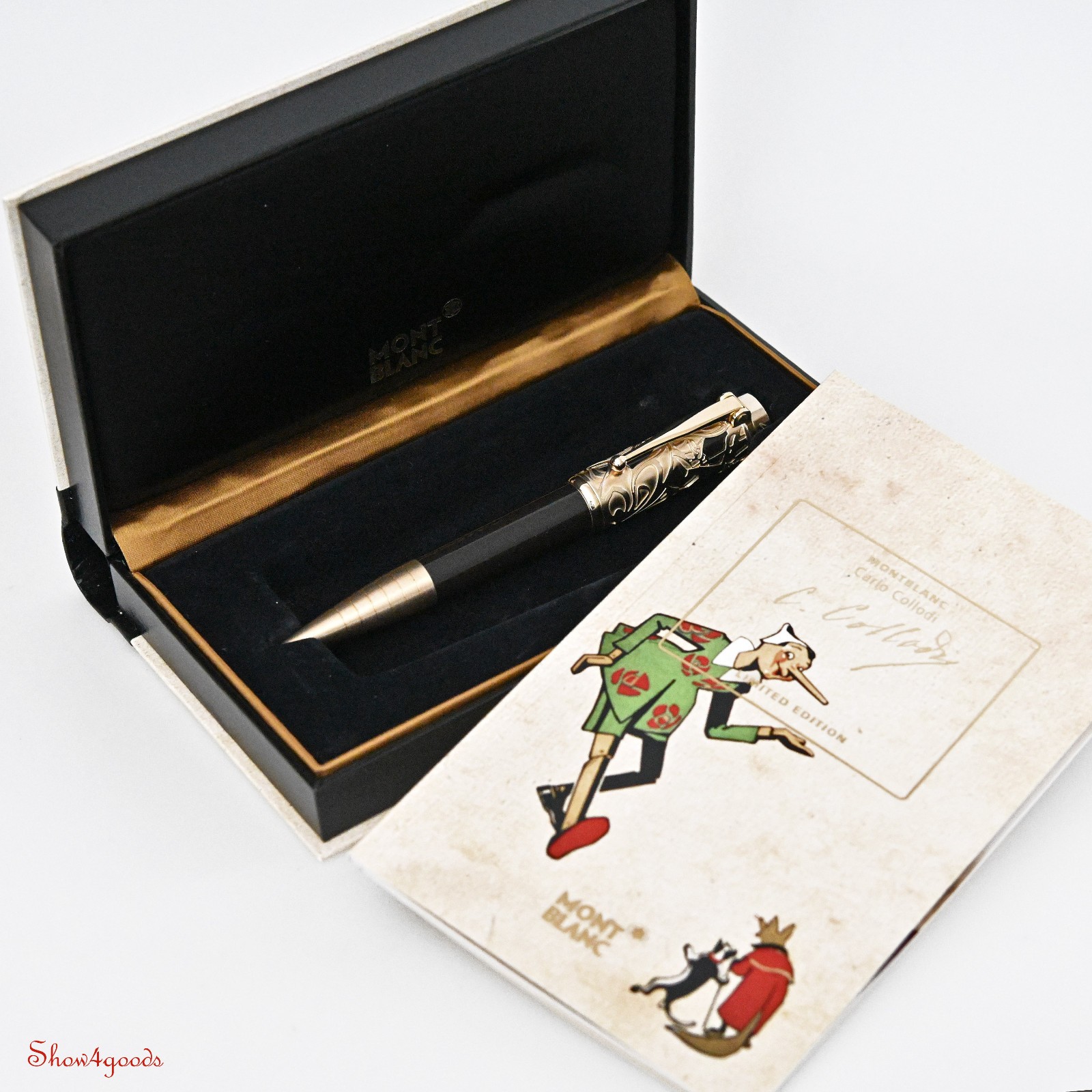 Montblanc Writers Limited Edition Carlo COLLODI Ballpoint Pen Full SET 2011 NOS