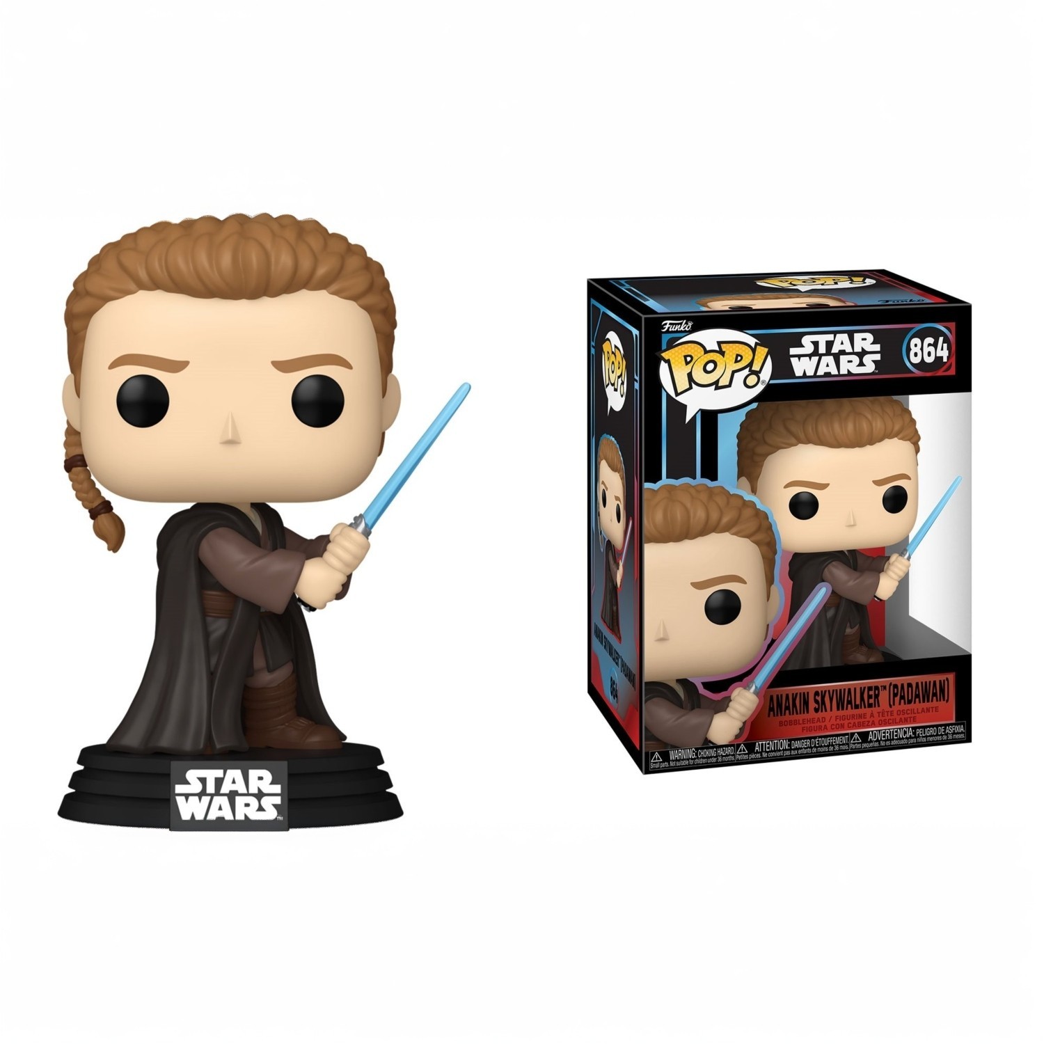 Funko Star Wars: Anakin Skywalker (Padawan) #864 Pop New in Stock Funko Star Wars: Anakin Skywalker (Padawan) #864 Pop New in Stock
