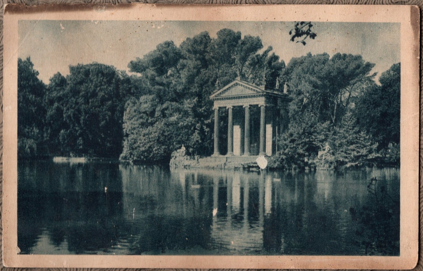 Rome Italy Villa Umberto Postcard
