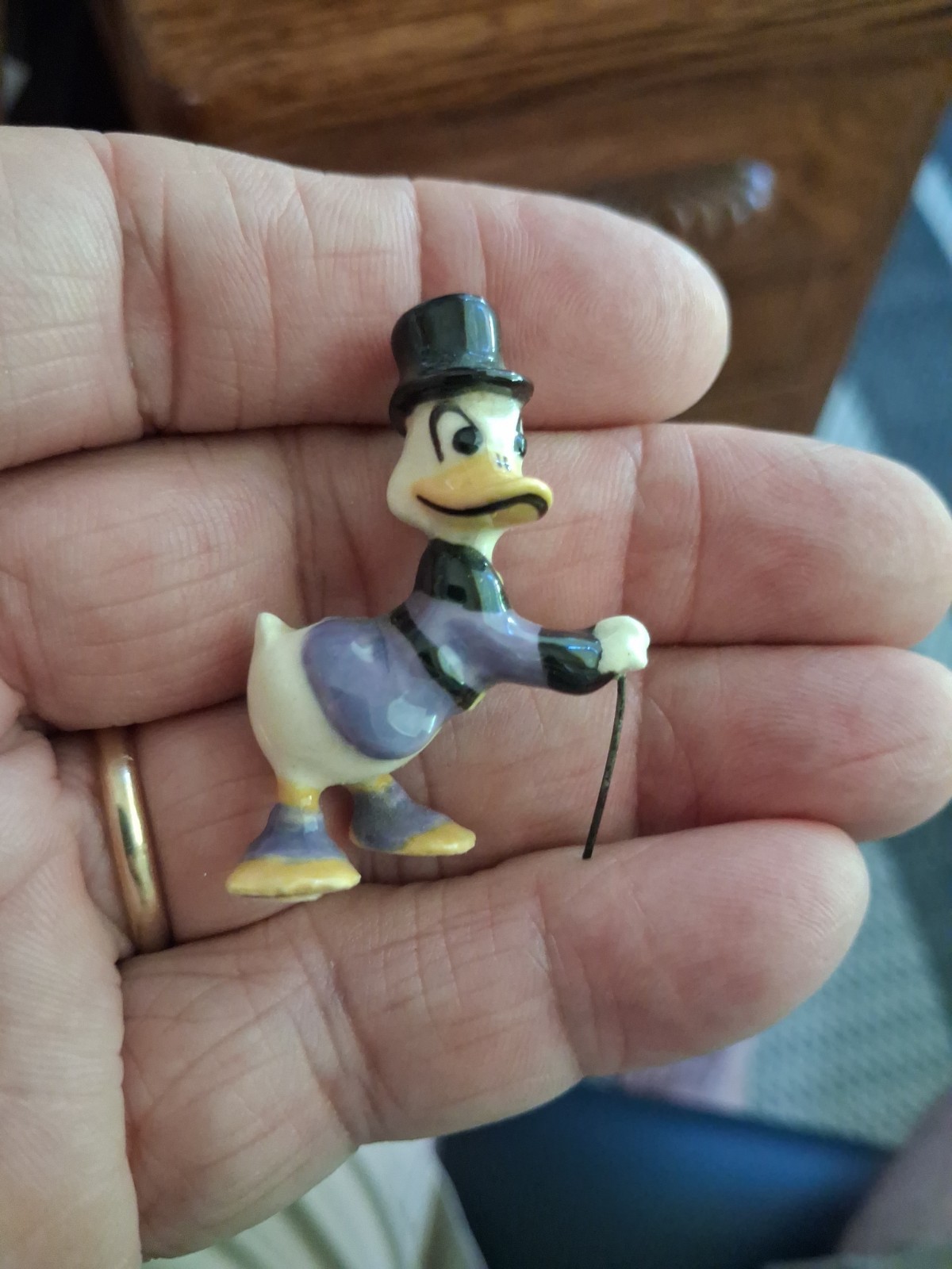 Old Hagen Renaker Disney Duck Scrooge McDuck Old Hagen Renaker Disney Duck Scrooge McDuck