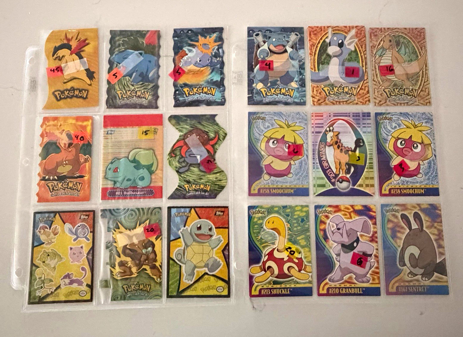 Topps Pokémon 2000 Series 2 & 3 Trading Cards English Pikachu (NEAR MASTER SET) Topps Pokémon 2000 Series 2 & 3 Trading Cards English Pikachu (NEAR MASTER SET)