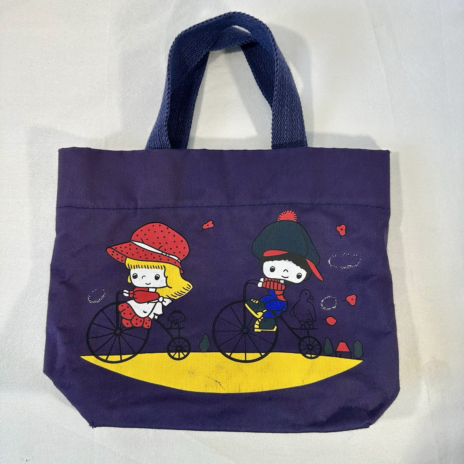 Vtg PATTY AND JIMMY - ELPRO Canvas Mini Tote - SANRIO 1976 RARE -Free Shipping Vtg PATTY AND JIMMY - ELPRO Canvas Mini Tote - SANRIO 1976 RARE -Free Shipping