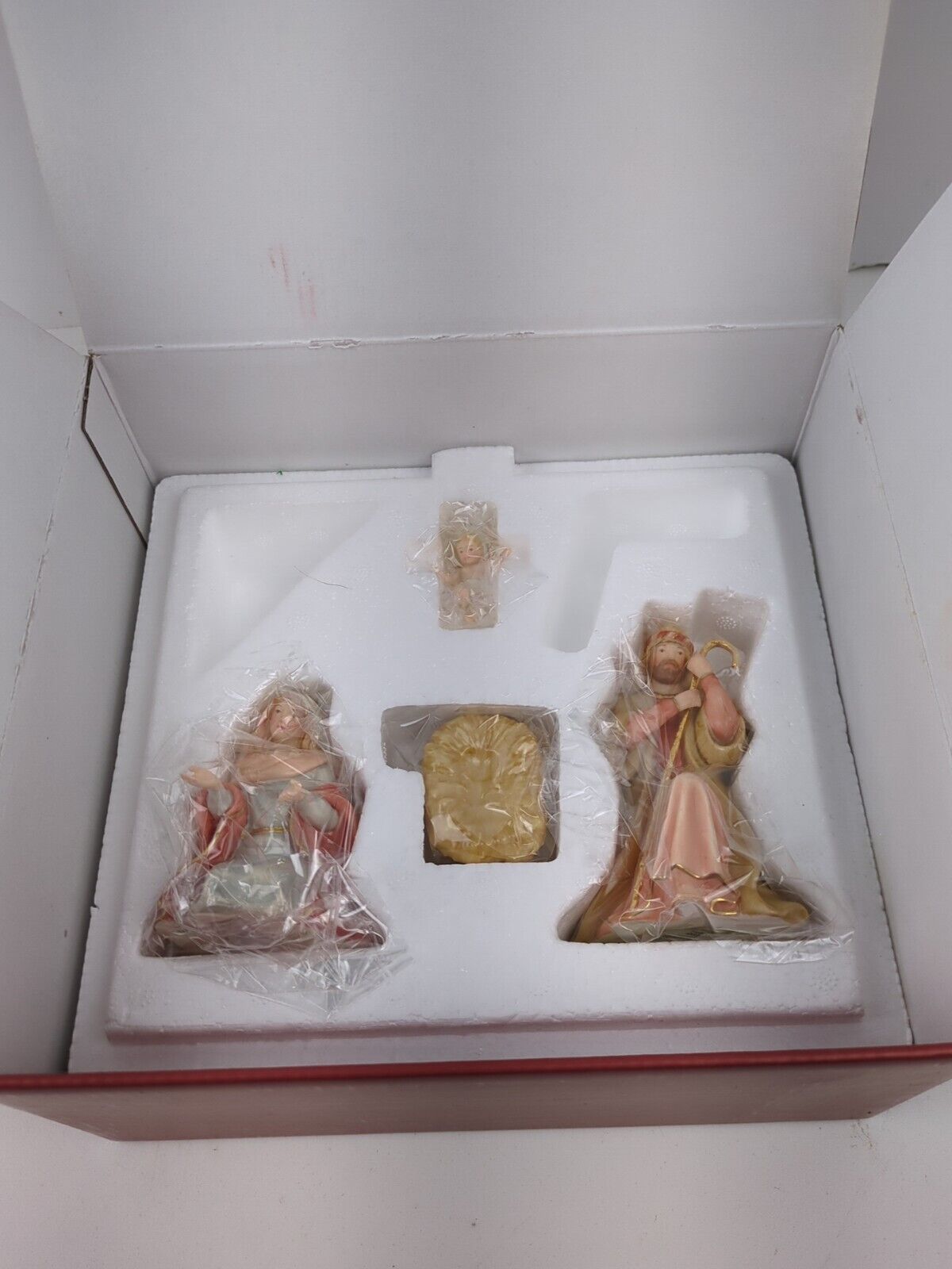 Lenox Little Town Of Bethlehem Holy Family Nativity 3 Piece Figurine Set New