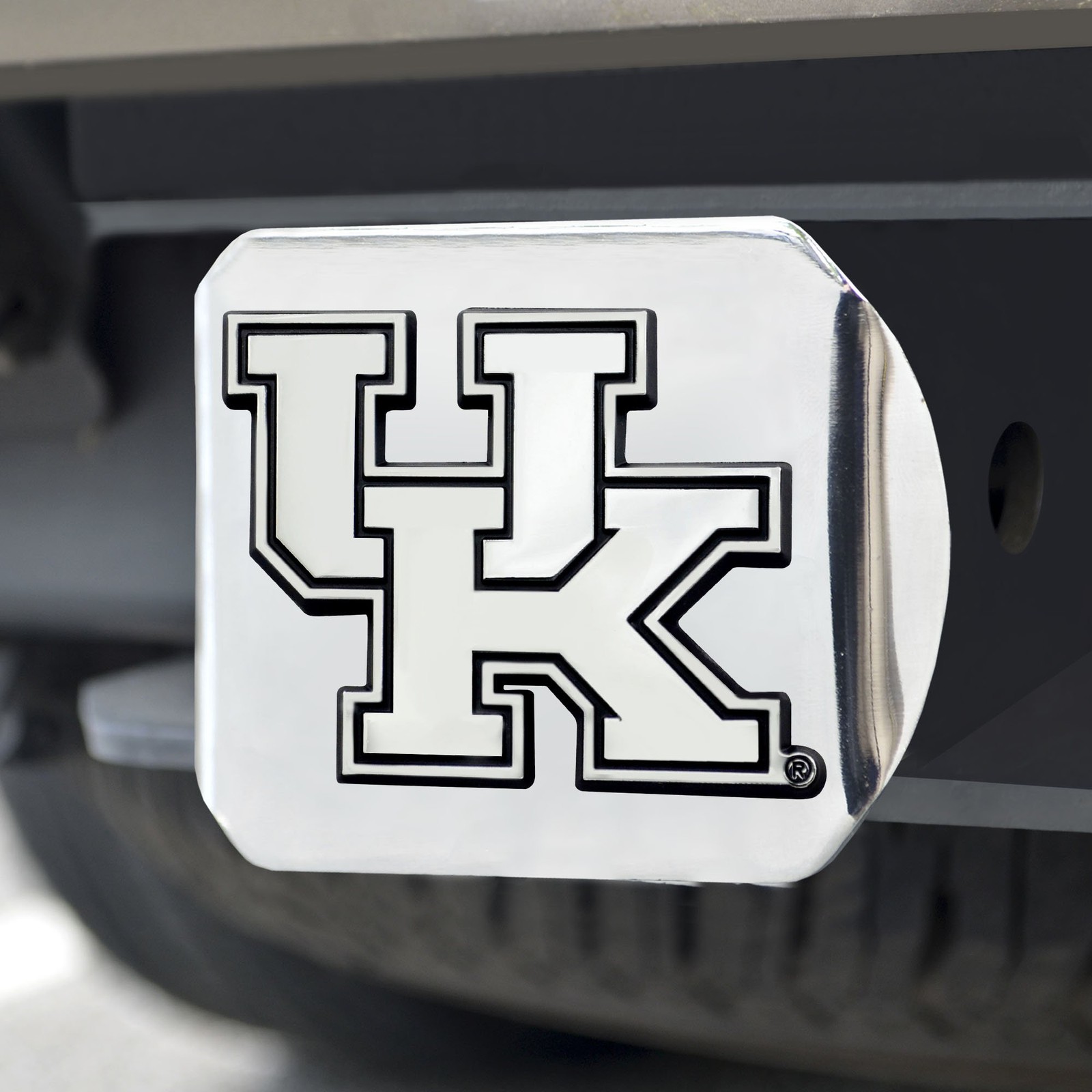 FANMATS 14990 NCAA Kentucky Wildcats Chrome Hitch Cover 3.4\ FANMATS 14990 NCAA Kentucky Wildcats Chrome Hitch Cover 3.4\