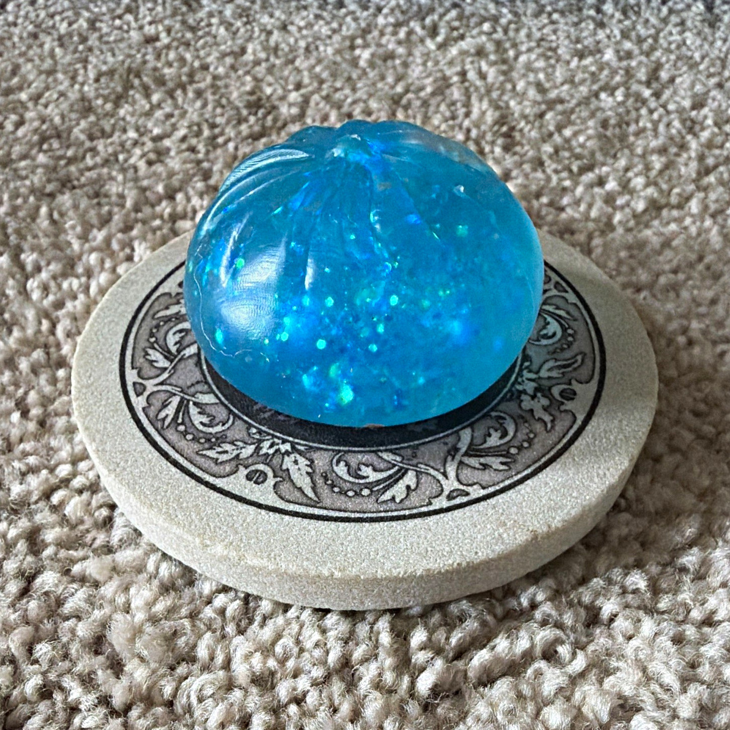 Rare blue slow rising squishy mini dumpling