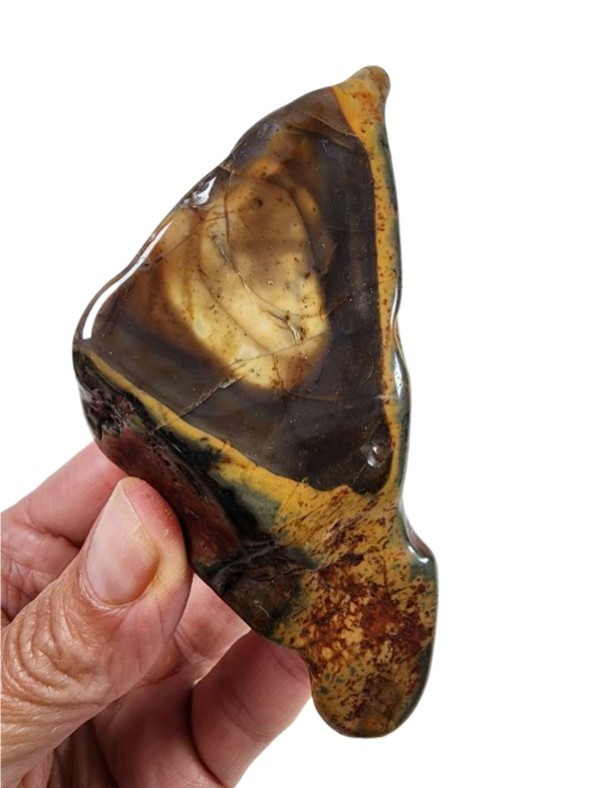 Dino Jasper Polished Stone 148.4 grams. Dino Jasper Polished Stone 148.4 grams.