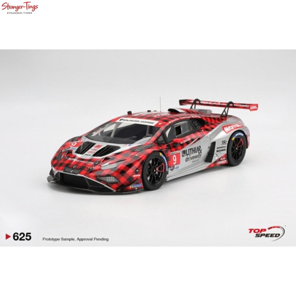 Top Speed 625 - 1/18 Lamborghini Huracan GT3 EVO2 Pfaff Motorsports Imsa Sebring