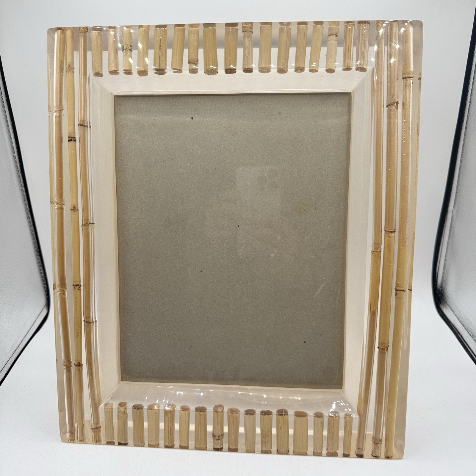DXI Living Ian Leong Resin Picture Frame 8x10 Natural Bamboo Luxury Artisan DXI Living Ian Leong Resin Picture Frame 8x10 Natural Bamboo Luxury Artisan