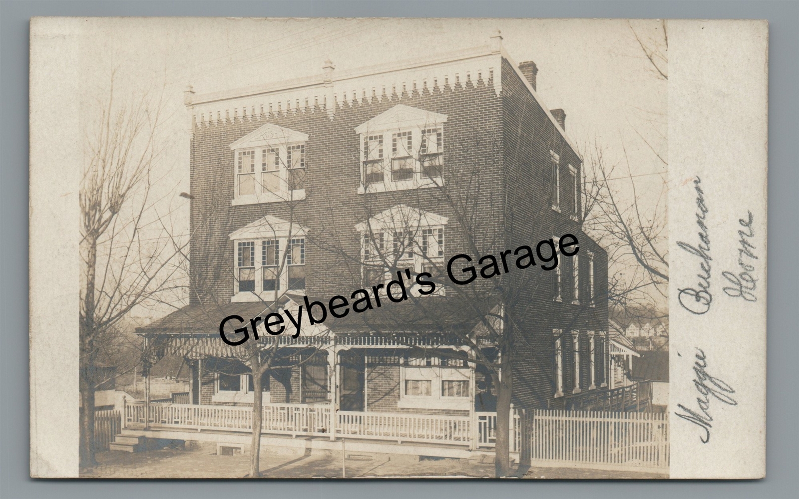 RPPC Duplex House in SPRING CITY PA Chester County Real Photo Postcard RPPC Duplex House in SPRING CITY PA Chester County Real Photo Postcard