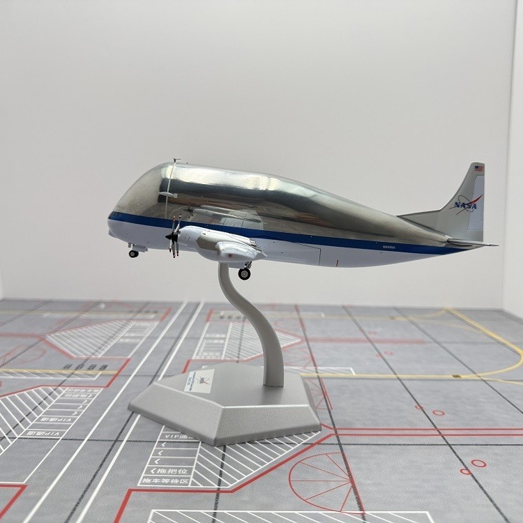 1/200 Spot SQ Wings NASA B-377SGT Guppy N941NA alloy aircraft model