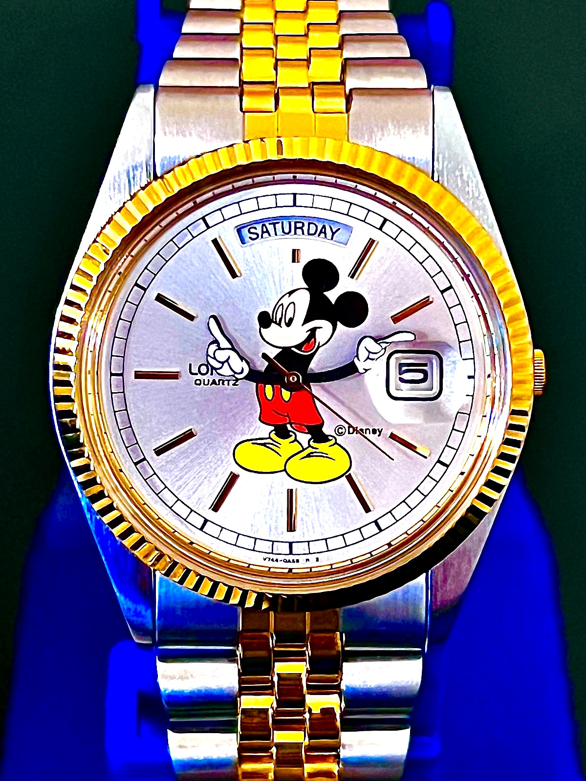 Vintage Lorus Seiko Mickey Mouse Presidential Watch | Two-Tone | Rare | NOS