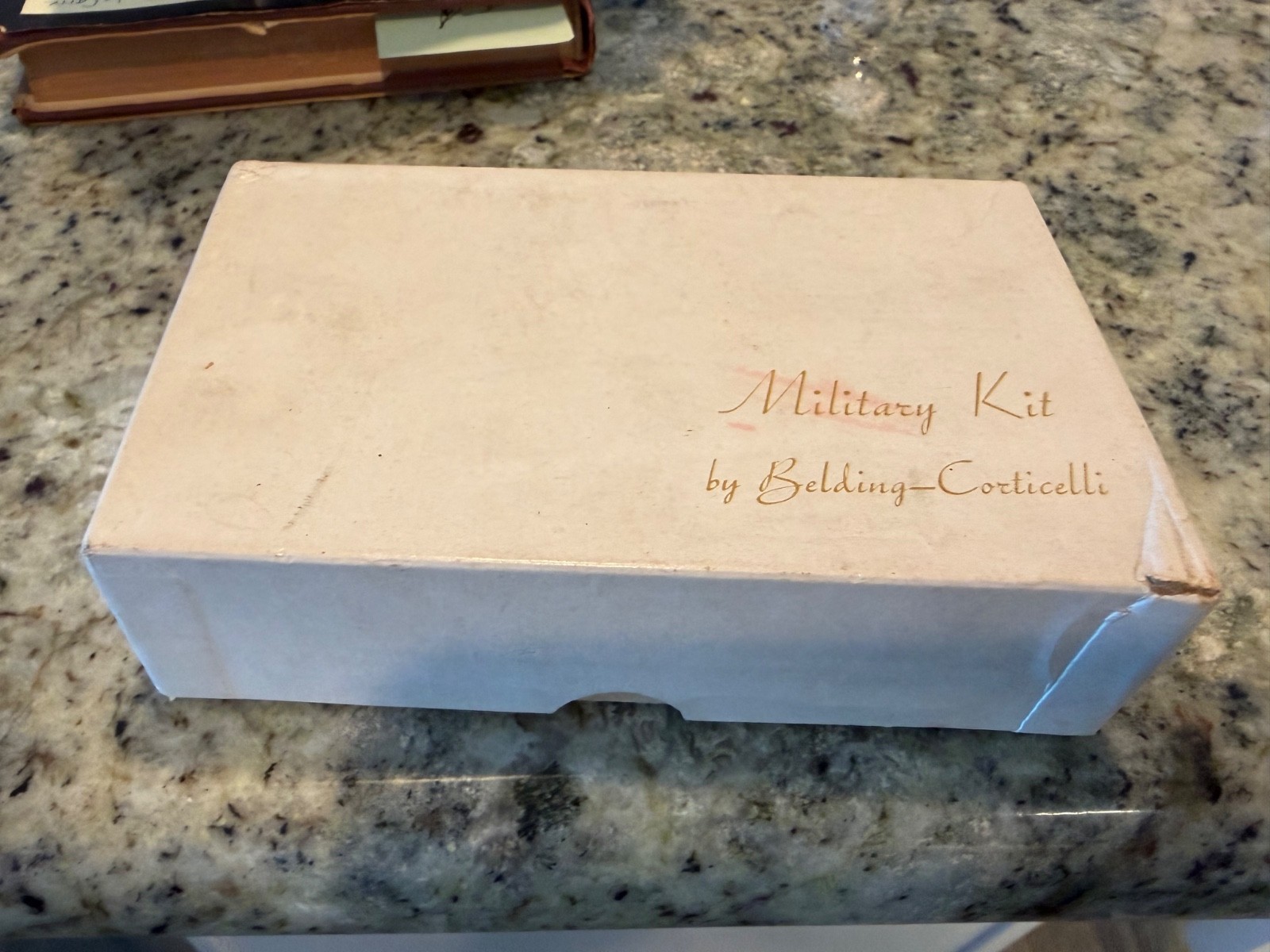 Rare Vintage WW2 ERA US Military BELDING-CORTICELLI Sewing Kit