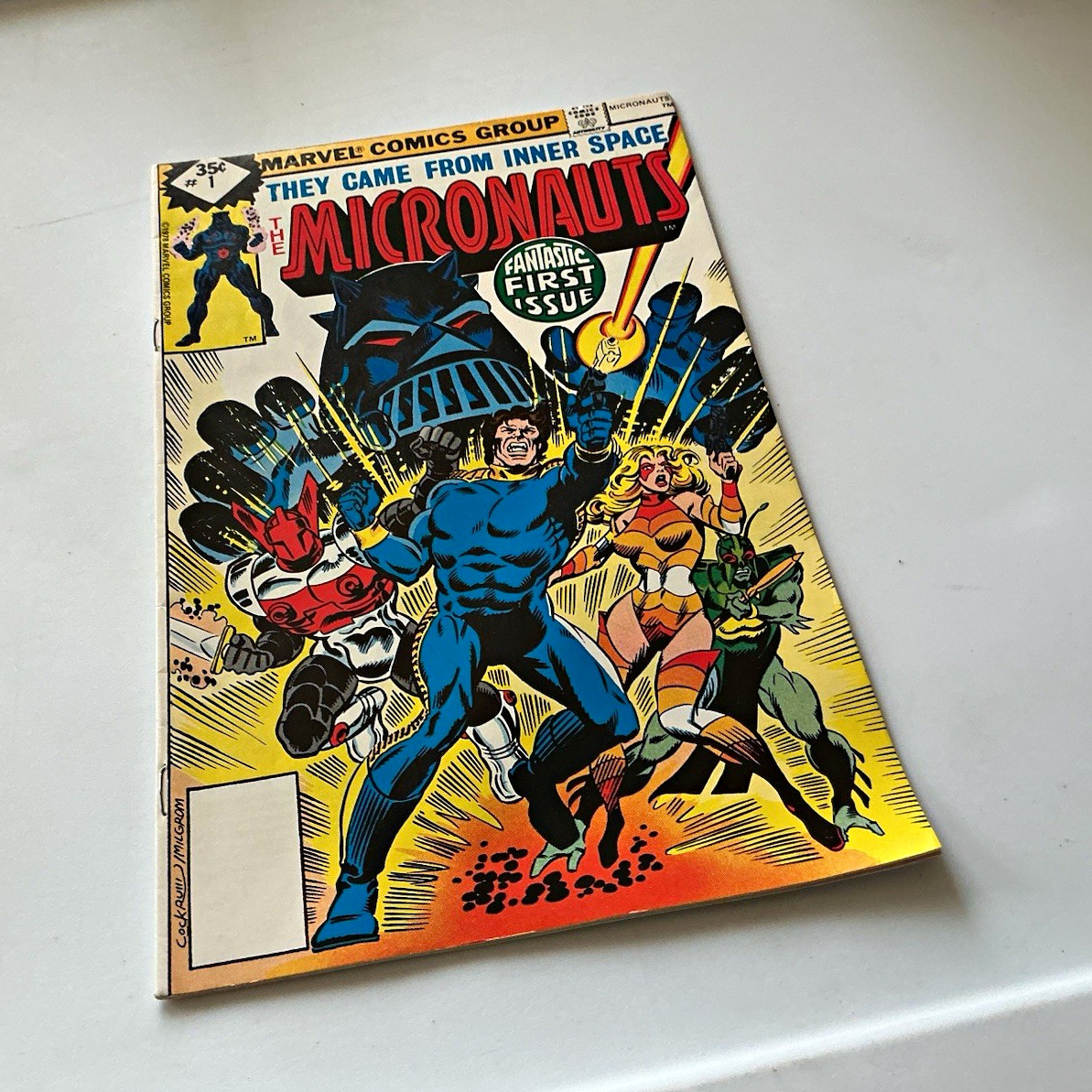 Whitman Marvel Comics Micronauts Variant Issues #1-3  Opened Bag