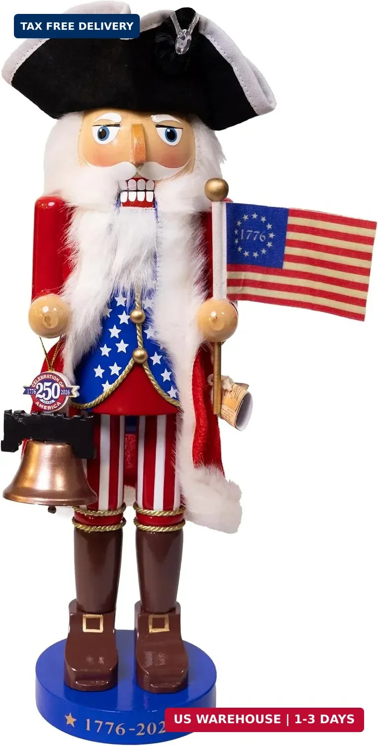 Kurt Adler 250th Anniversary of America Nutcracker