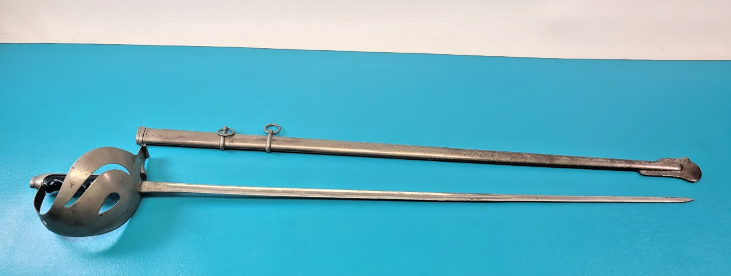 Antique Italian Model 1888 Saber Sword + Scabbard TR1867 Antique Italian Model 1888 Saber Sword + Scabbard TR1867